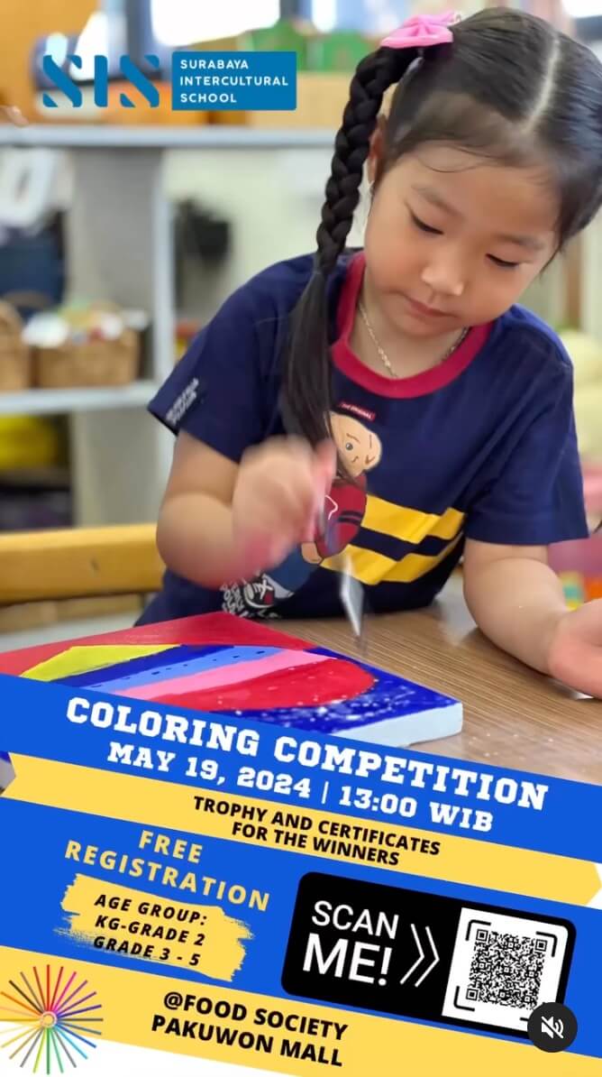 Coloring Competition, Attention Young Artists! | Surabaya Intercultural ...